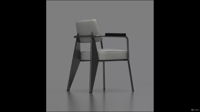Sketchup - V-ray - Tworzenie modelu 3d i wizualizacji fotela – Screenshot 1