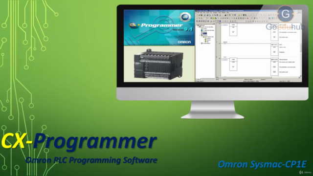 OMRON PLC Programming Using CX-Programmer (PLC-SCADA-3) – Screenshot 1