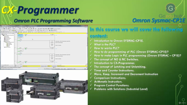 OMRON PLC Programming Using CX-Programmer (PLC-SCADA-3) – Screenshot 4
