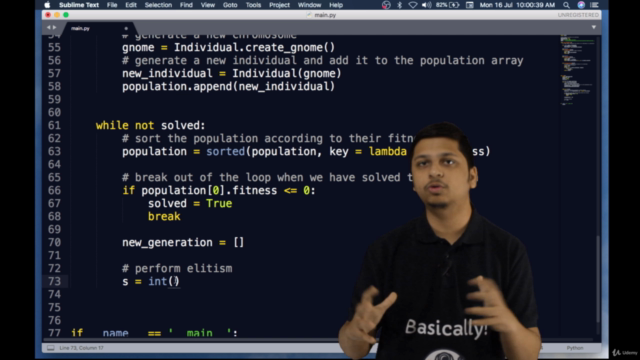 Artificial Intelligence: Genetic Machine Learning Algorithms – Screenshot 2