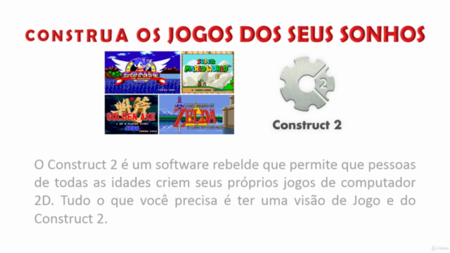 Construct 2 e 3 : Crie Vários Jogos Completos – Screenshot 1