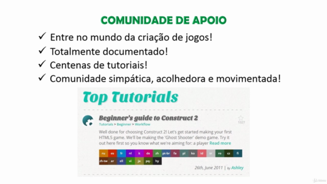 Construct 2 e 3 : Crie Vários Jogos Completos – Screenshot 2