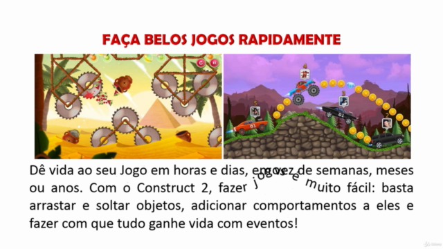 Construct 2 e 3 : Crie Vários Jogos Completos – Screenshot 3