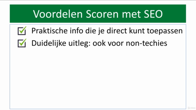 Scoren met SEO - Boost je traffic en omzet – Screenshot 4