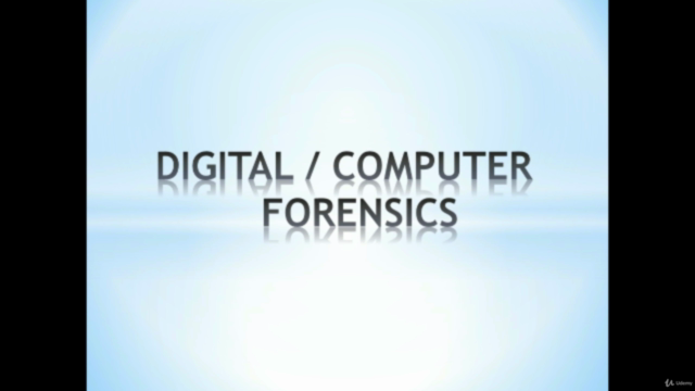 Computer Forensics – Screenshot 1