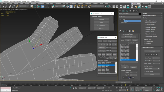 3D Studio Max Character Studio e Skin para Rig de Personagem - Screenshot_04