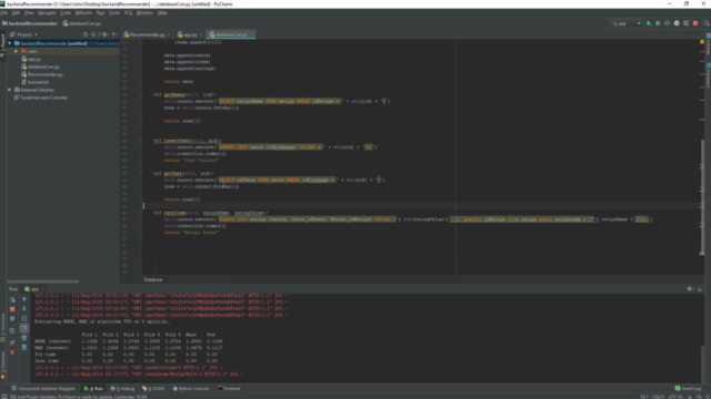 Python Machine Learning - Recommender systems with Angular – Screenshot 4