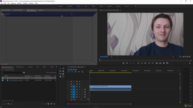 Getting Started With - Adobe Premier Pro – Screenshot 1