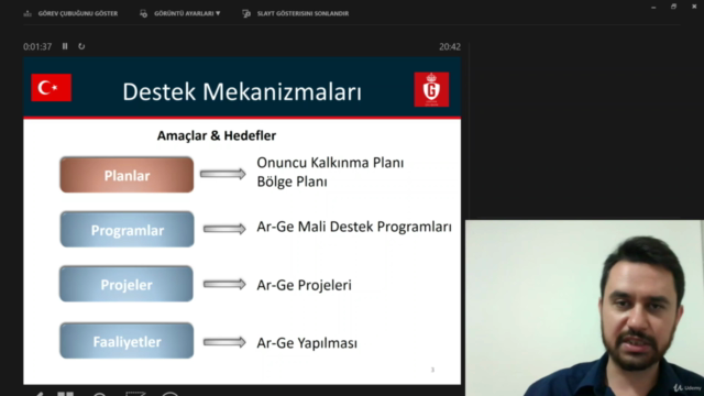 AB Fonları ve Devlet Destekleri İçin Proje Yazma Eğitimi – Screenshot 1