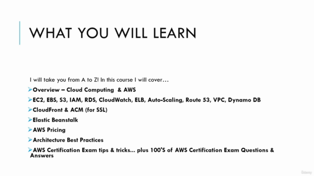 AWS Certification Training BOOTCAMP + AWS Practice Exam 2024 - Screenshot_02
