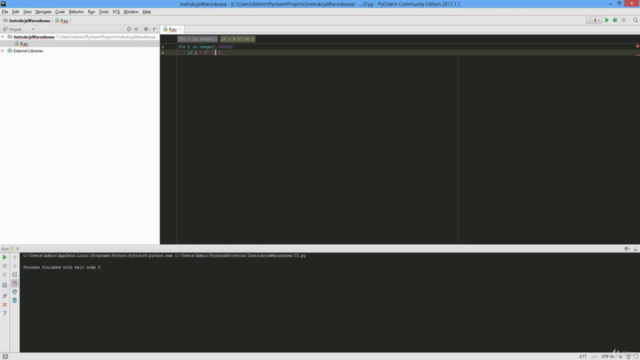 Kurs programowania - Python od podstaw – Screenshot 1