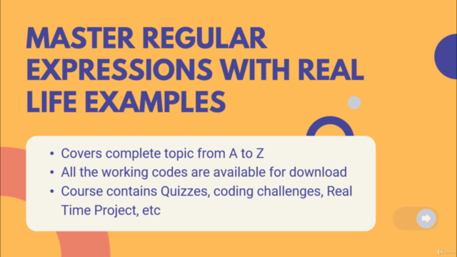 The Complete Regular Expressions Universe (Master Course) – Screenshot 3