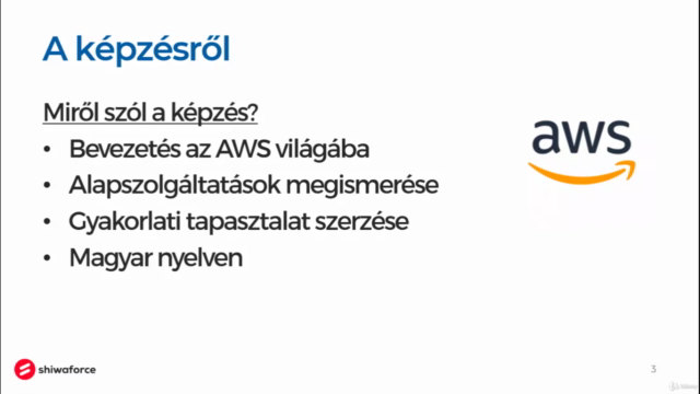 Bevezetés az Amazon Web Services (AWS) világába – Screenshot 3