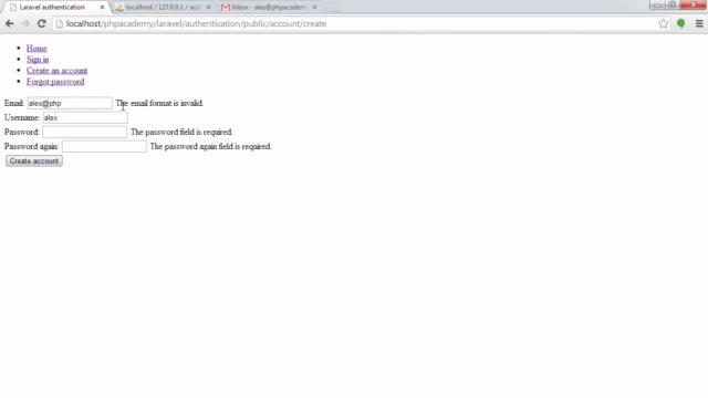PHP Development with the Laravel Framework – Screenshot 1