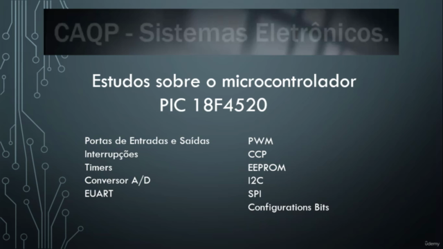 Programação PIC18 com MPLABX e Compilador XC8 – Screenshot 1
