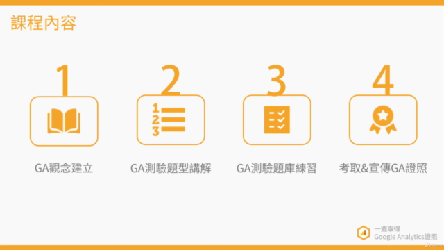 一週取得google Analytics Ga 證照 Udemy