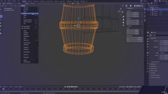 Cenários "Hand painting" para GAMES com Blender e Substance – Screenshot 1