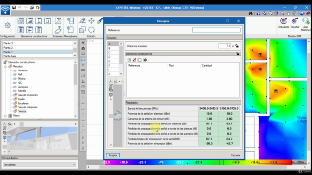Diseño de redes inalámbricas con CYPETEL Wireless. – Screenshot 2