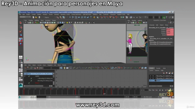 MEGA PACK 5 en 1 - Animación de personajes 3D de cero a PRO – Screenshot 3