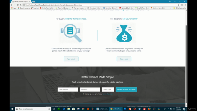 Basic HTML & CSS for beginners (Build One Project) – Screenshot 3