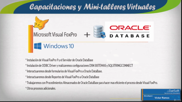 Entrenamiento Visual FoxPro 9 y Oracle Database -Mod01 – Screenshot 1