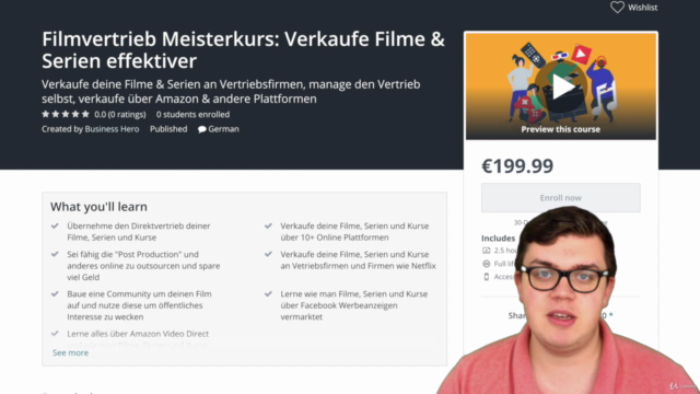 Filmvertrieb Meisterkurs: Verkaufe Filme & Serien effektiver - Screenshot_01