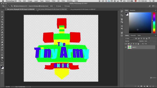 Creating 3D Logos with Maya and Photoshop - Screenshot_03