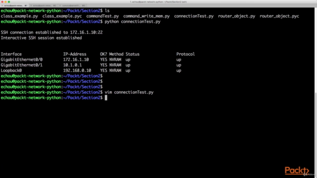 Hands-on Network Programming with Python – Screenshot 2