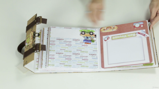 Scrapbook: Técnicas Intermediárias | Álbum de Viagem – Screenshot 3