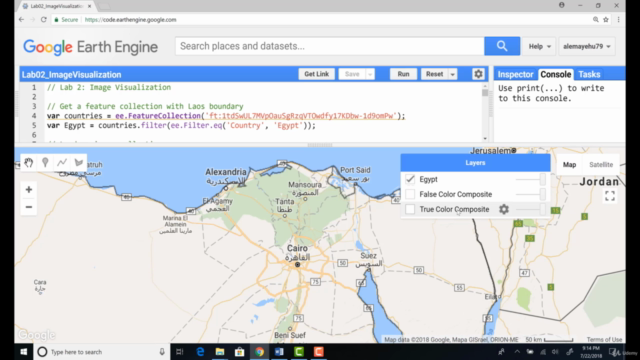 Google Earth Engine Mega Course: Remote Sensing Applications – Screenshot 1