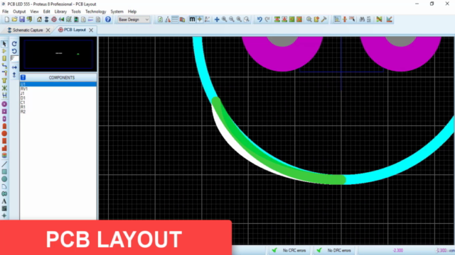 PCB Design with Proteus – Screenshot 2