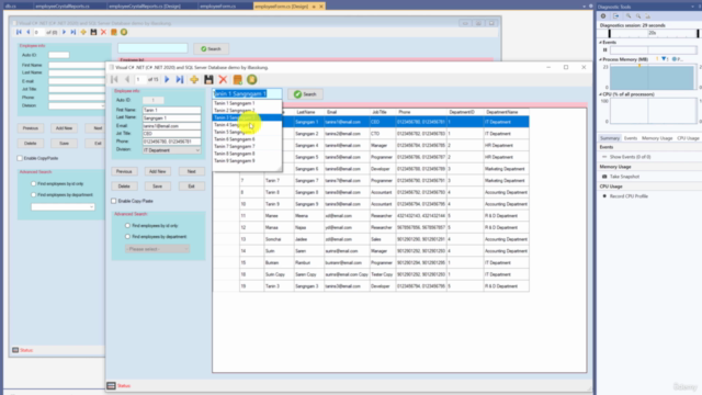 พัฒนาแอปพลิเคชันด้วย C# กับ SQL Server สำหรับผู้เริ่มต้น – Screenshot 3