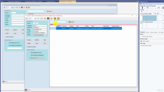 พัฒนาแอปพลิเคชันด้วย C# กับ SQL Server สำหรับผู้เริ่มต้น – Screenshot 4