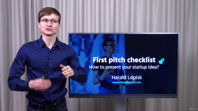 First pitch checklist to present your startup idea – Screenshot 1