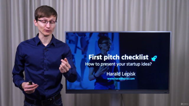First pitch checklist to present your startup idea – Screenshot 2