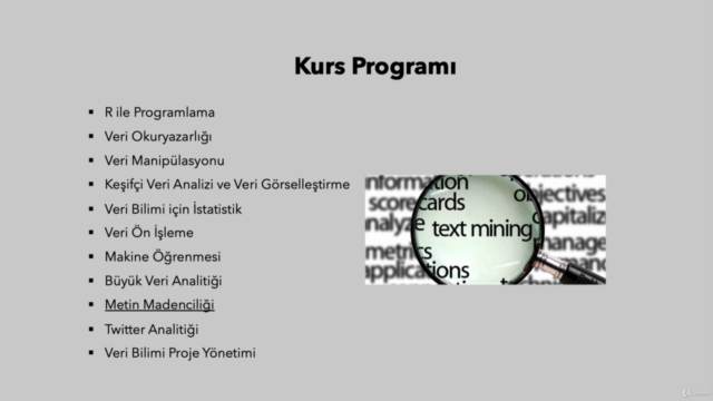 R ile Veri Bilimi ve Machine Learning (35 Saat) – Screenshot 3