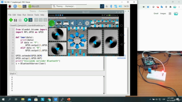 Curso de Raspberry Pi 4 Model B con Python, IoT y Domotica. – Screenshot 2