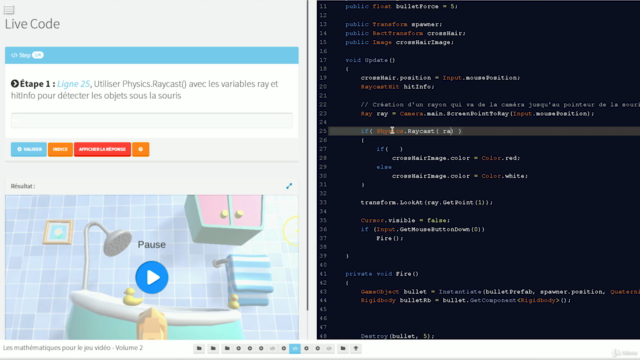 Formation Maths pour Unity3D Vol.2 : Physics & Raycasting ! – Screenshot 4