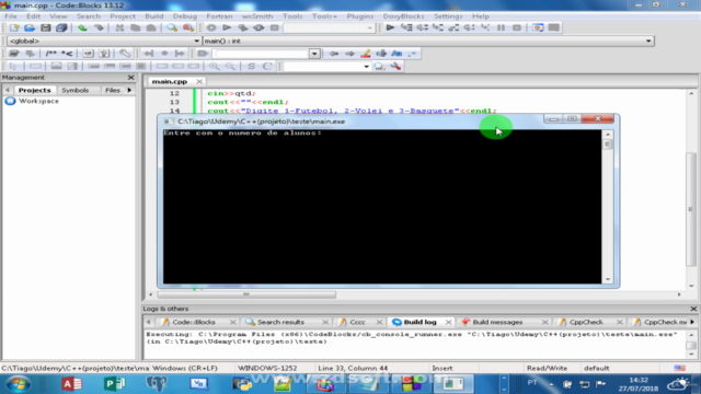 Programação básica em C++ – Screenshot 1