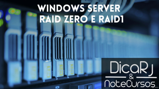 Windows Server 2012 - Criando RAID 0 e 1 + 02 Cursos Brindes – Screenshot 1