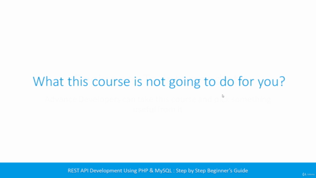 REST API Development with php & mysql- 2.0 (Revised) – Screenshot 1