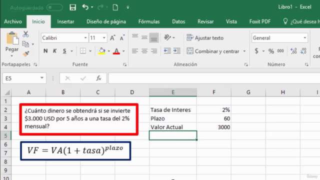 Finanzas Basicas: Aprende usando Excel – Screenshot 4