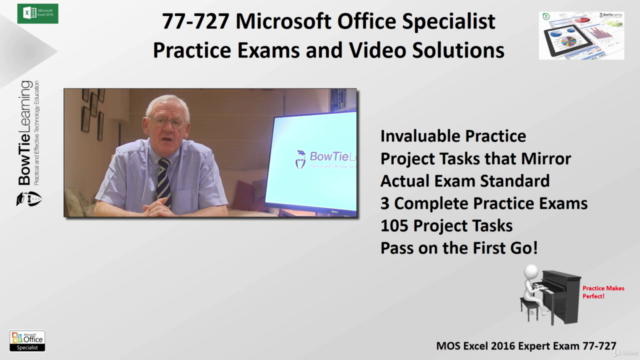 77-727 Excel 2016 Core Practice Tests and Video Solutions – Screenshot 2
