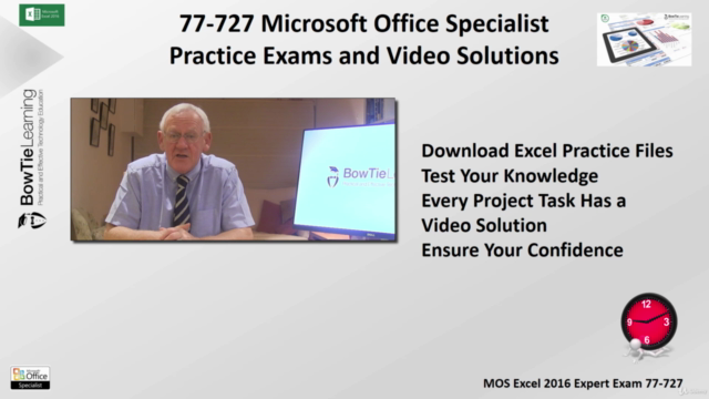 77-727 Excel 2016 Core Practice Tests and Video Solutions – Screenshot 3