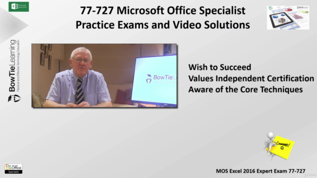 77-727 Excel 2016 Core Practice Tests and Video Solutions – Screenshot 4