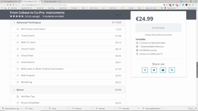 From Cubase to CuPro: Instruments – Screenshot 4