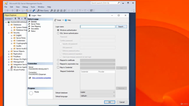 SQL Server 2016 Administration SQL Security with Hands-On - Screenshot_01