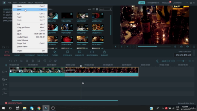 VIDEO EDITING: How to Edit Videos with FILMORA 8 – Screenshot 1