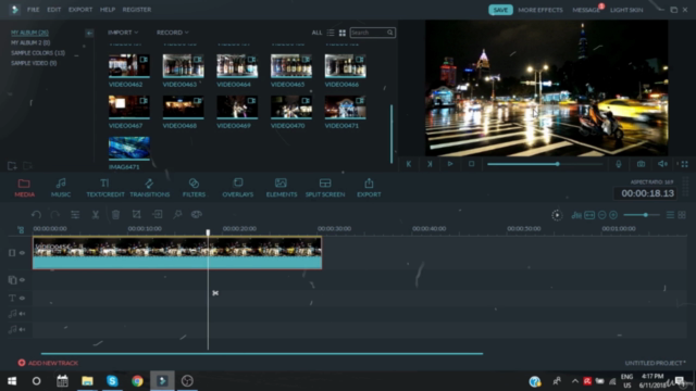 VIDEO EDITING: How to Edit Videos with FILMORA 8 – Screenshot 2