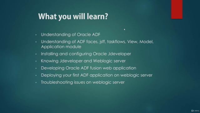 Complete Oracle ADF 12c | Fast Track Course – Screenshot 4